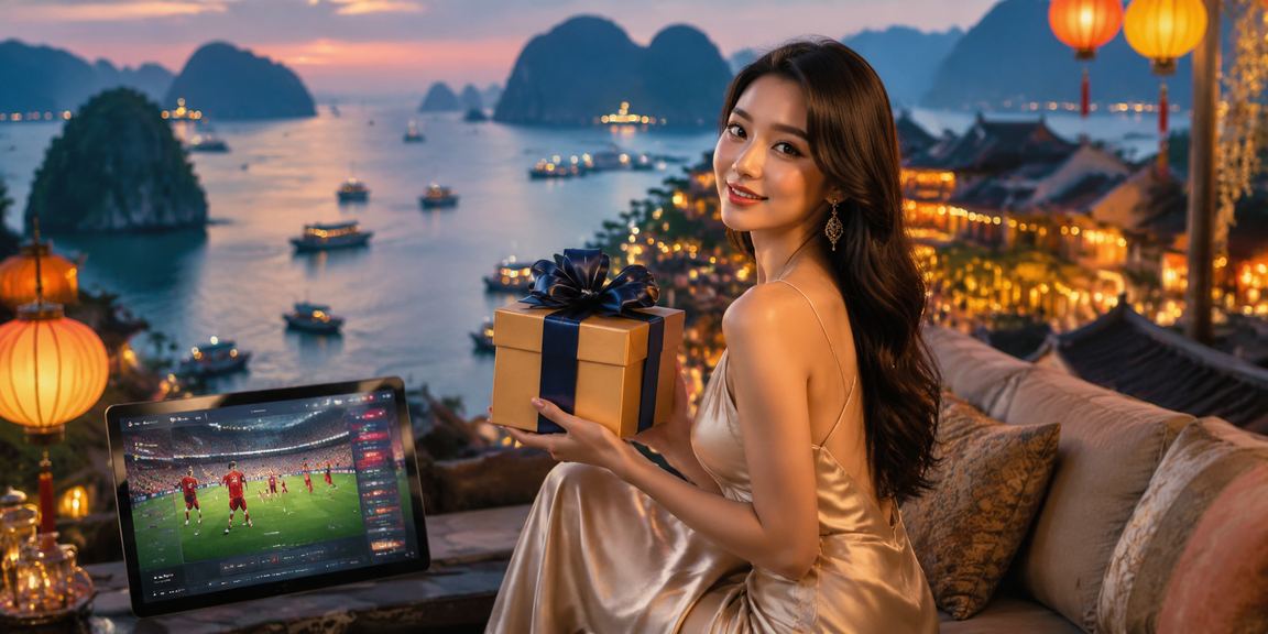 Cảnh đêm Hội An lung linh đèn lồng với không khí jackpot casino đầy hứng khởi